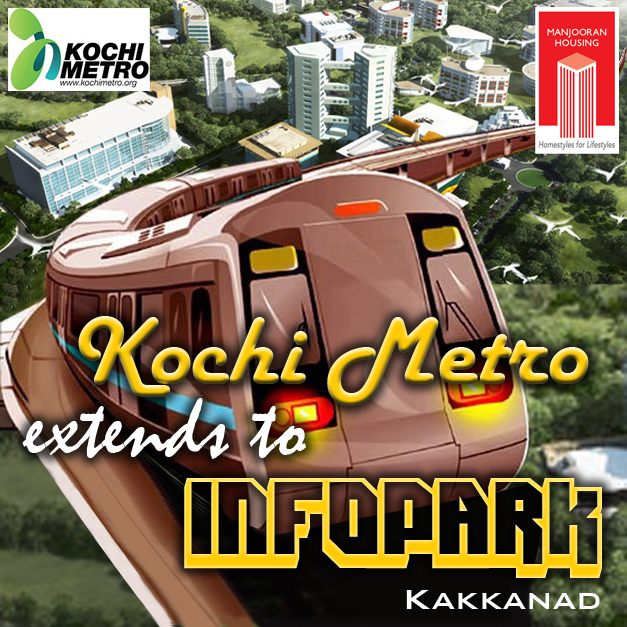 Kochi metro to kakkanadu